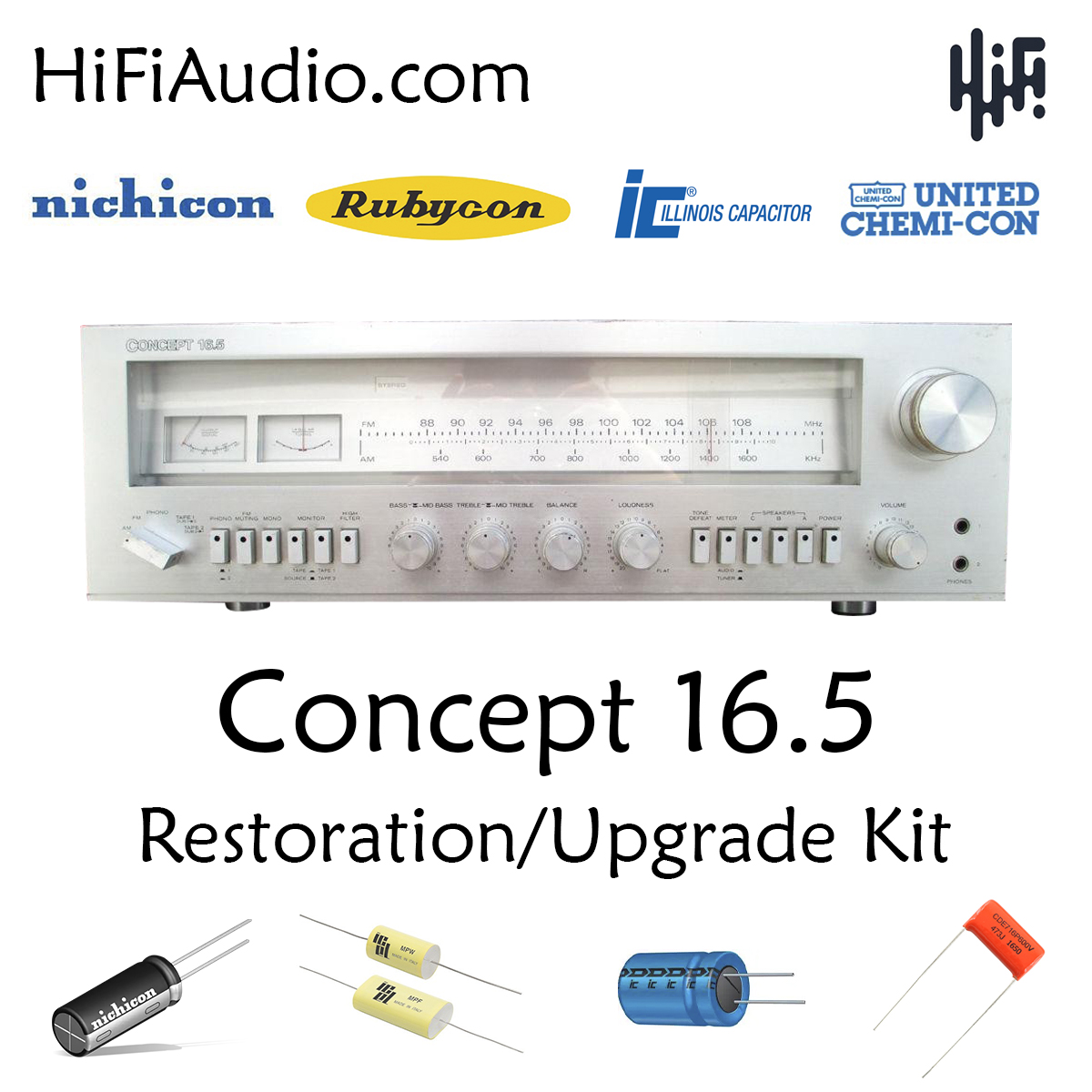 Concept 16.5 restoration kit